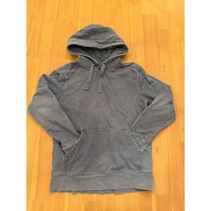 Lucky Brand Los Angeles Womens Pullover Hoodie Sweatshirt Blue Size S